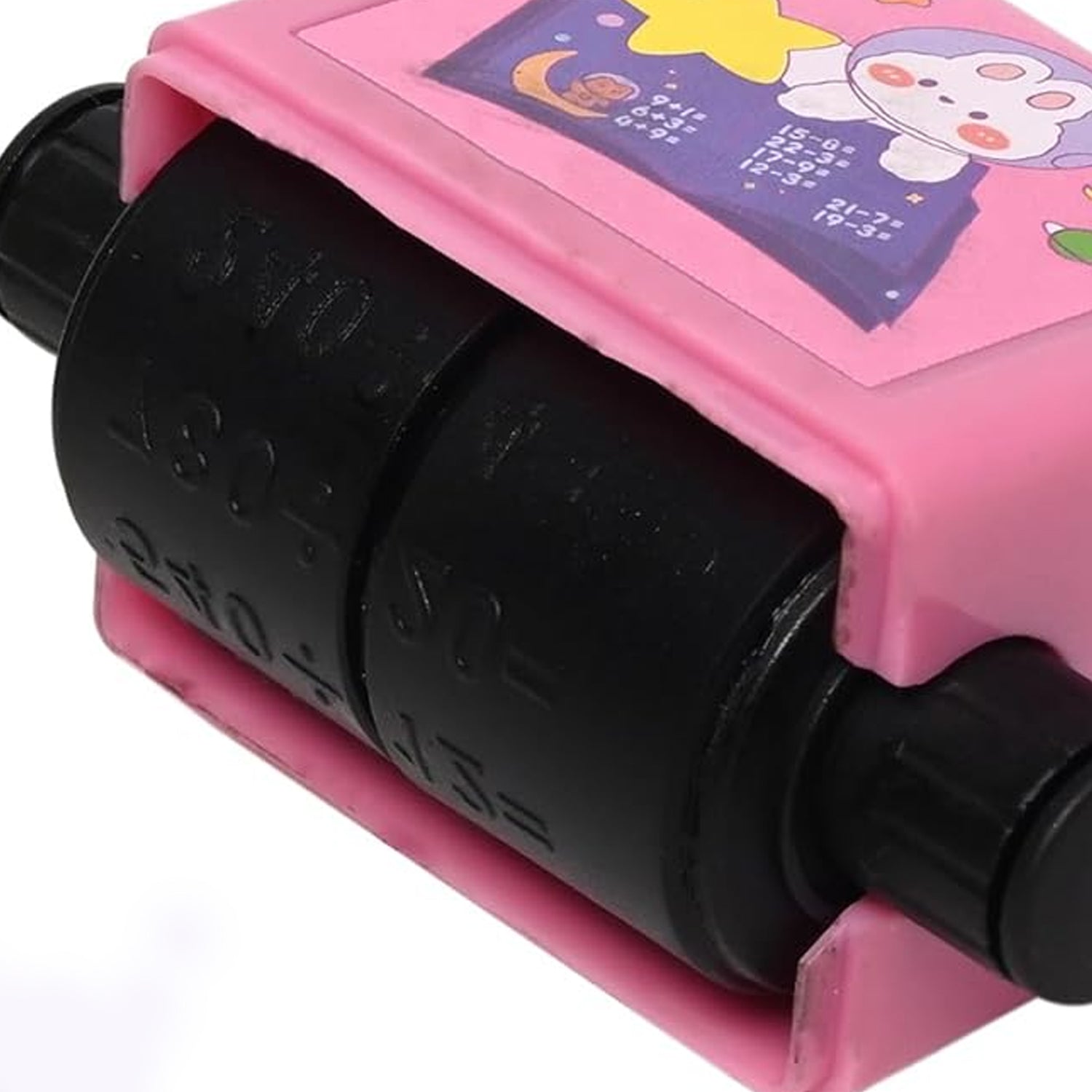 Roller stamp for educational use. Roller stamp for educational use.